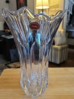 GORHAM Crystal Tulip 10" Vase #C900